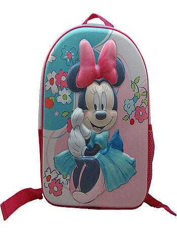 Sac à Dos Minnie motif 3D - Hauteur 30 cm