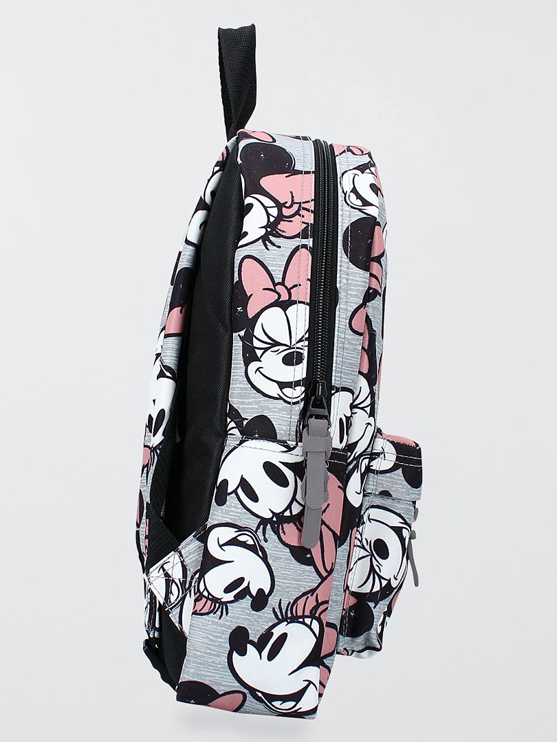 Sac à dos 'Minnie Mouse' 'Disney' rose/gris - Kiabi