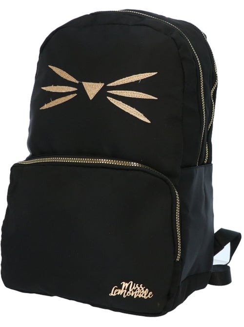Sac à dos Miss Lemonade tissu synthétique motif chat doré CMP - Kiabi