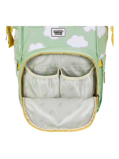 Sac à dos Mommy - Looney Tunes Tweety / Titi Clouds - Vert - Taille Unique - Kiabi