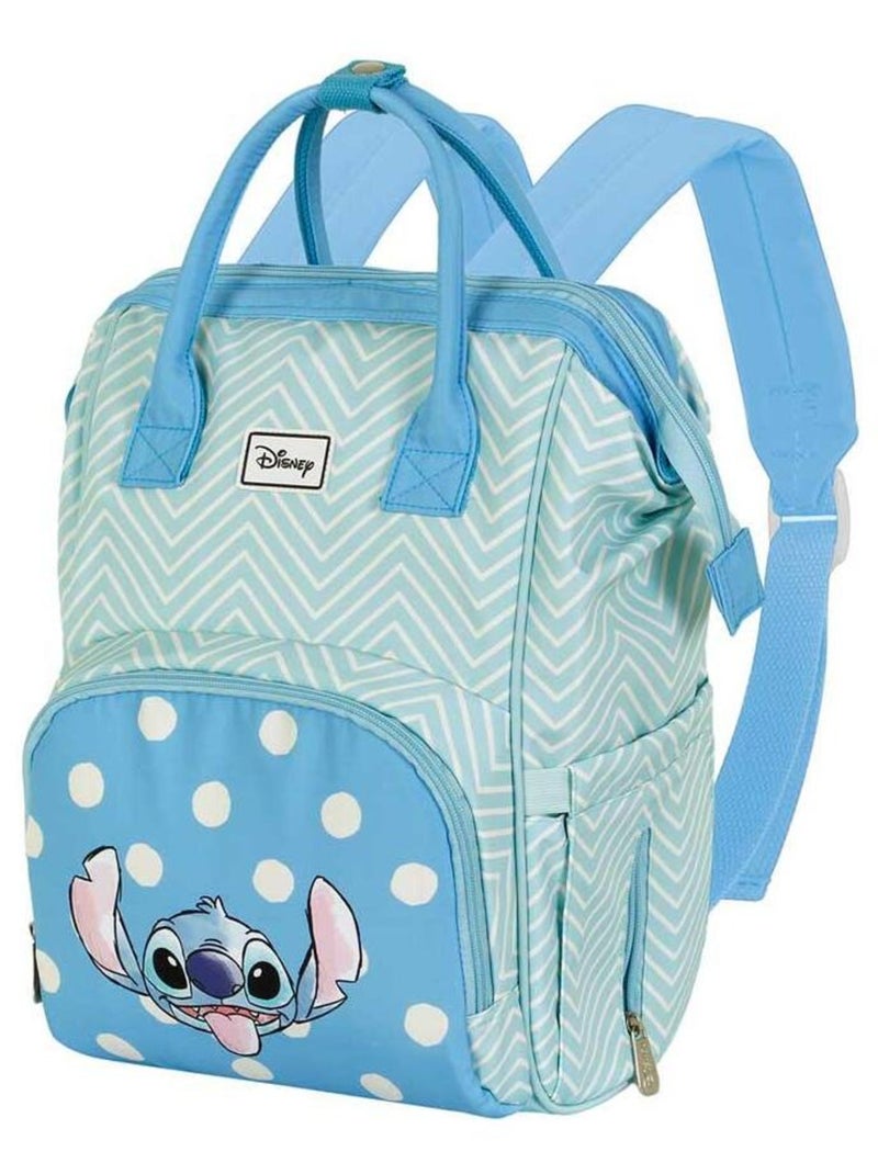 Sac à dos Mommy Voyage Avion - Marvel Lilo et Stitch Lovely - Bleu - 40x20x25cm Bleu - Kiabi