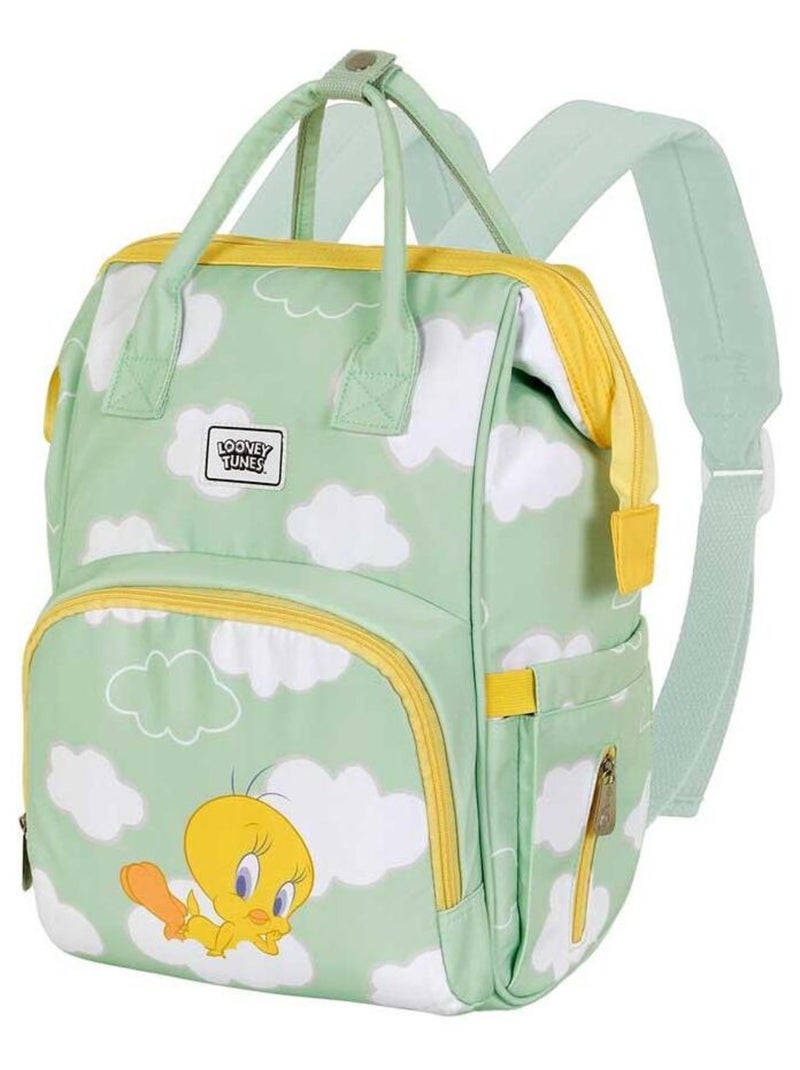 Sac à dos Mommy Voyage Avion - Marvel TWEETY / TITI Clouds - Vert - 40x20x25cm Vert - Kiabi