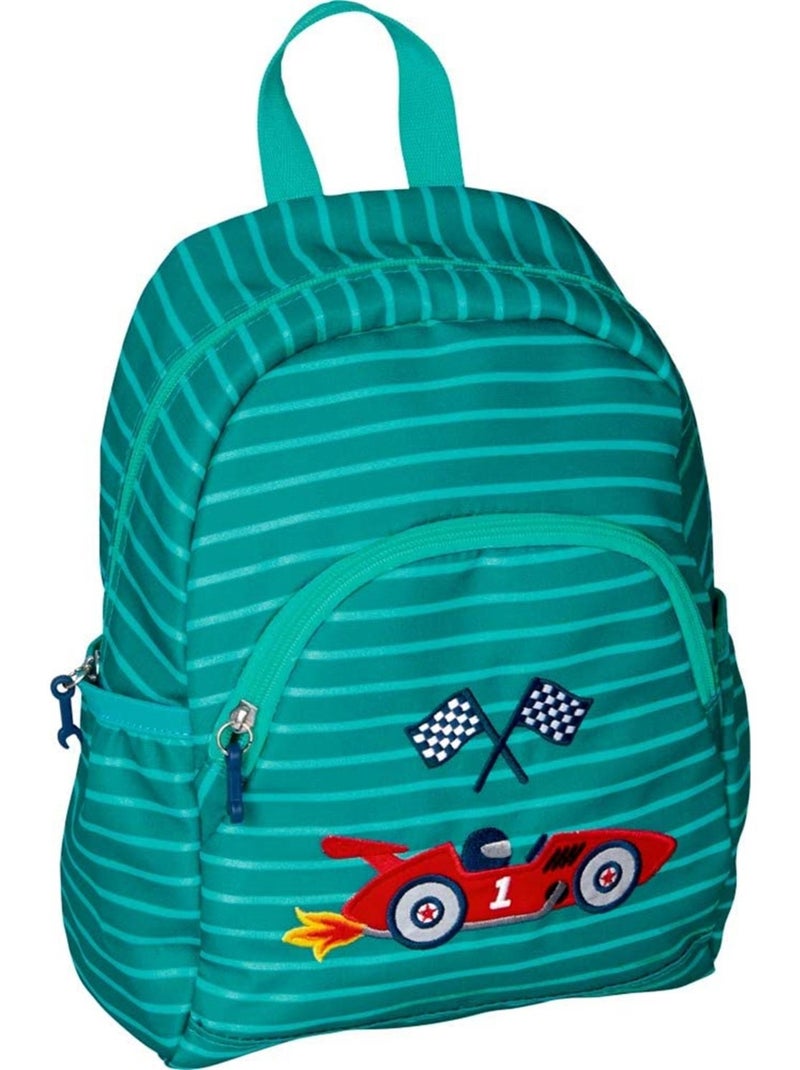 Sac à dos motif Voiture de course – Bleu vert Bleu Vert - Kiabi