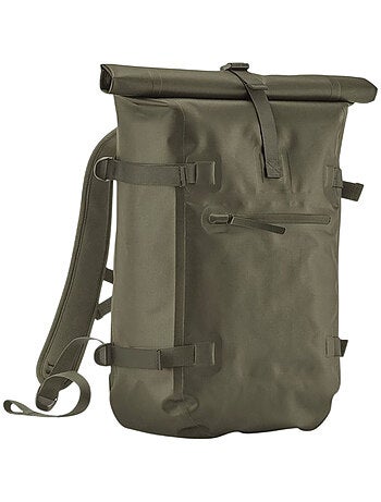 Sac à dos motif/style haut à rouler - quadra
