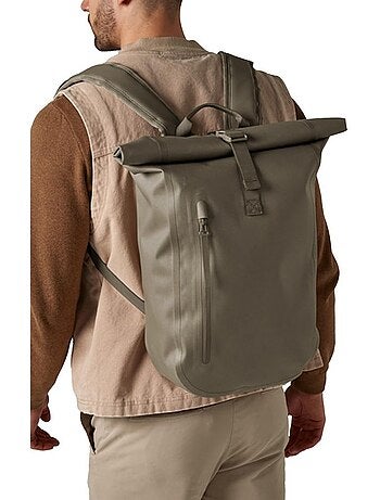 Sac à dos motif/style haut à rouler lite - quadra