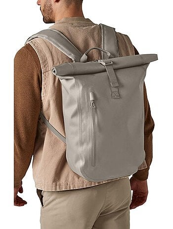 Sac à dos motif/style haut à rouler lite - quadra