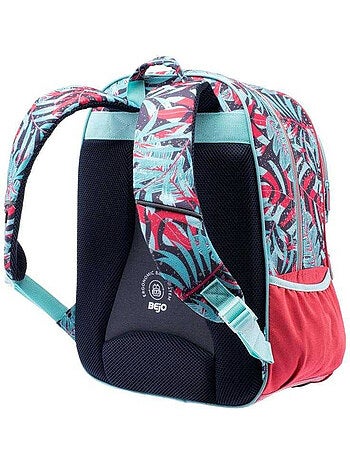 Sac à dos motif/style imprimé feuille kapsel - bejo