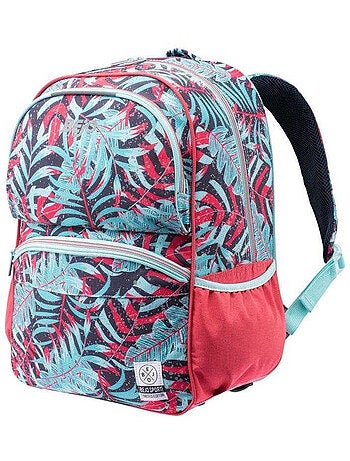 Sac à dos motif/style imprimé feuille kapsel - bejo