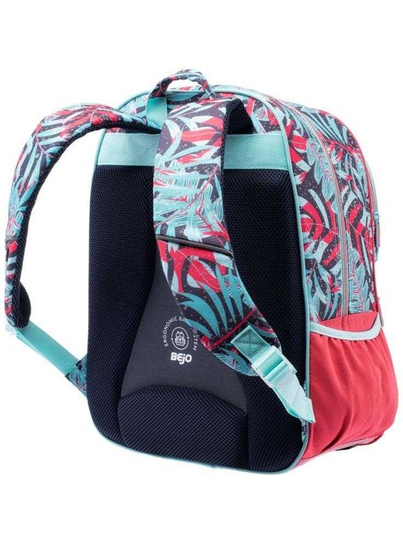 Sac à dos motif/style imprimé feuille kapsel - bejo Noir - Kiabi