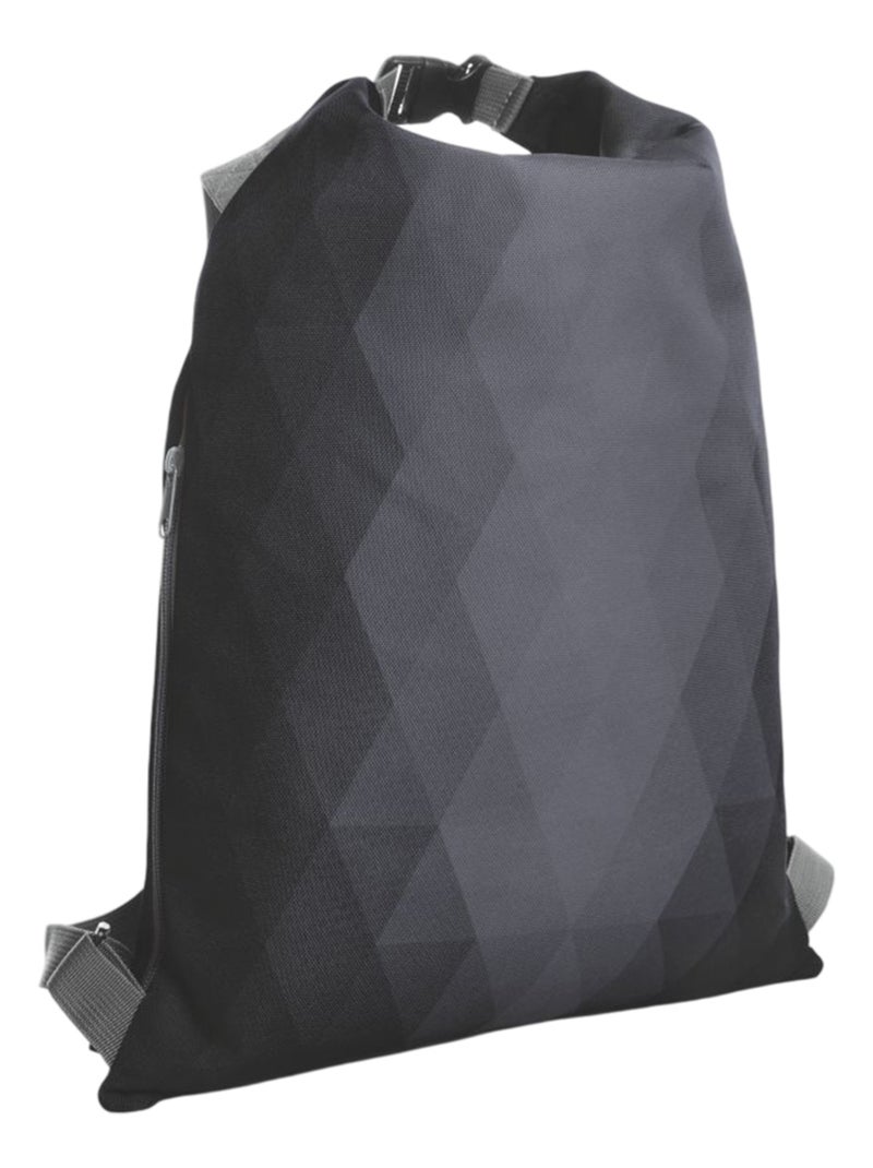Sac à dos motif/style losange - halfar Noir - Kiabi