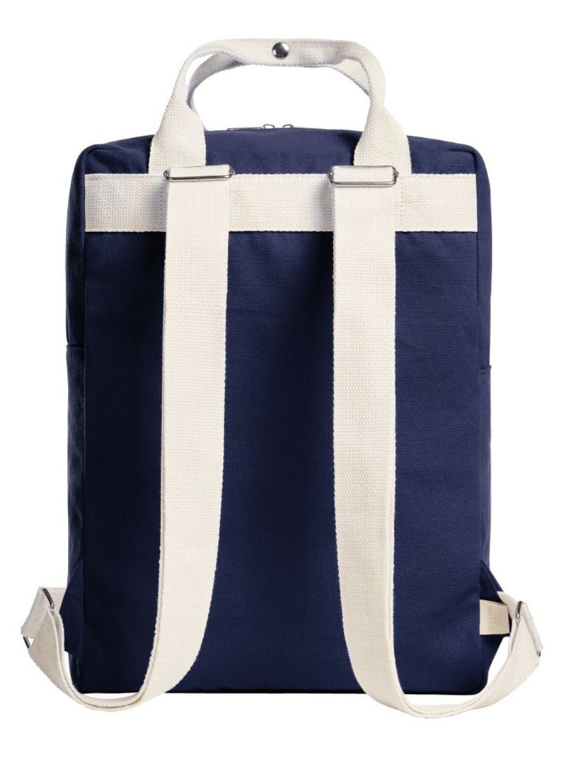 Sac à dos motif/style uni like - halfar Bleu marine - Kiabi