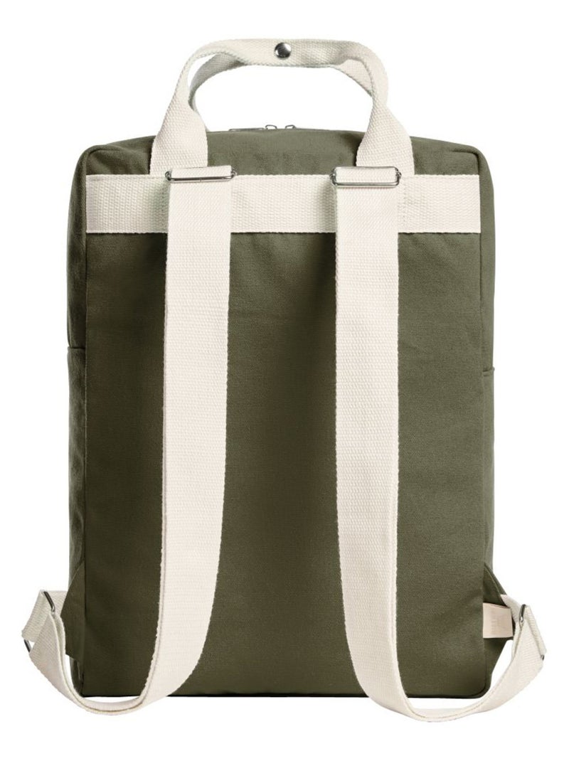Sac à dos motif/style uni like - halfar Vert olive - Kiabi
