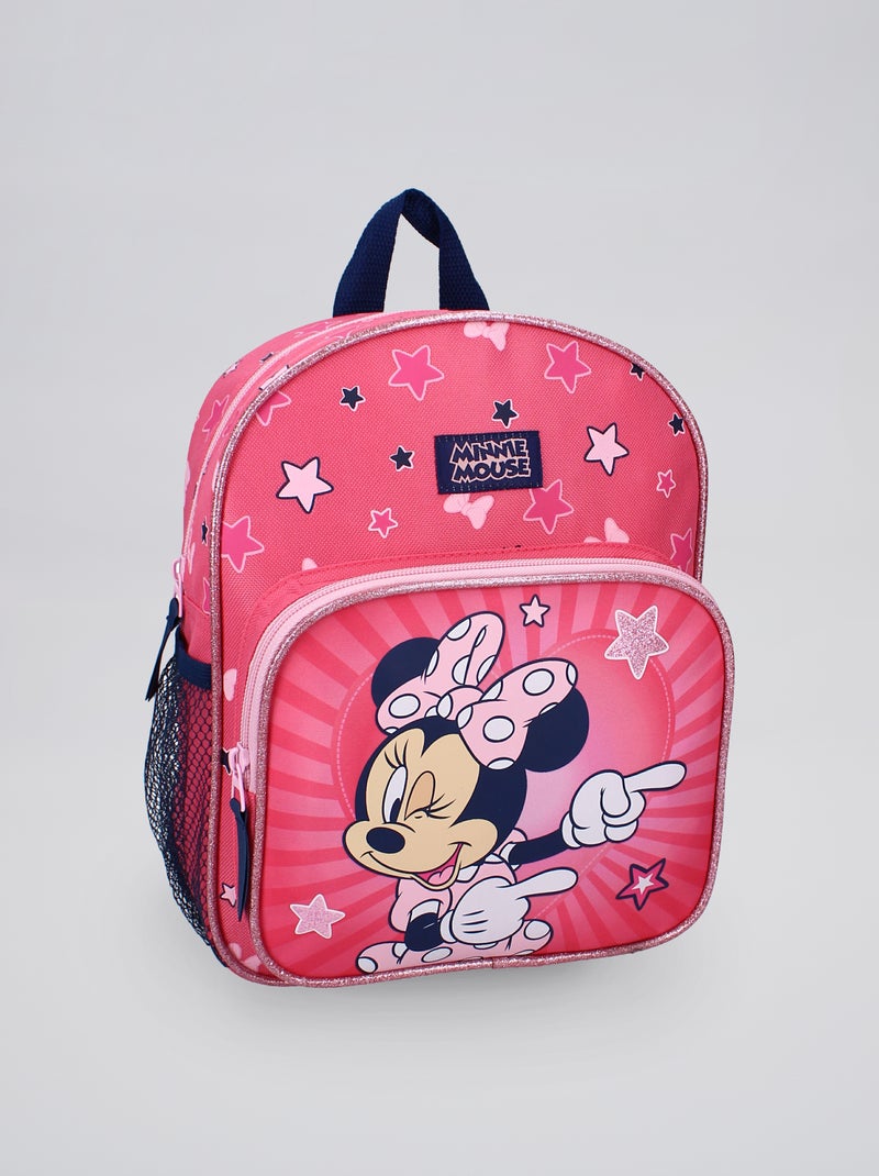 Sac à dos moyen 'Minnie Mouse' rose - Kiabi