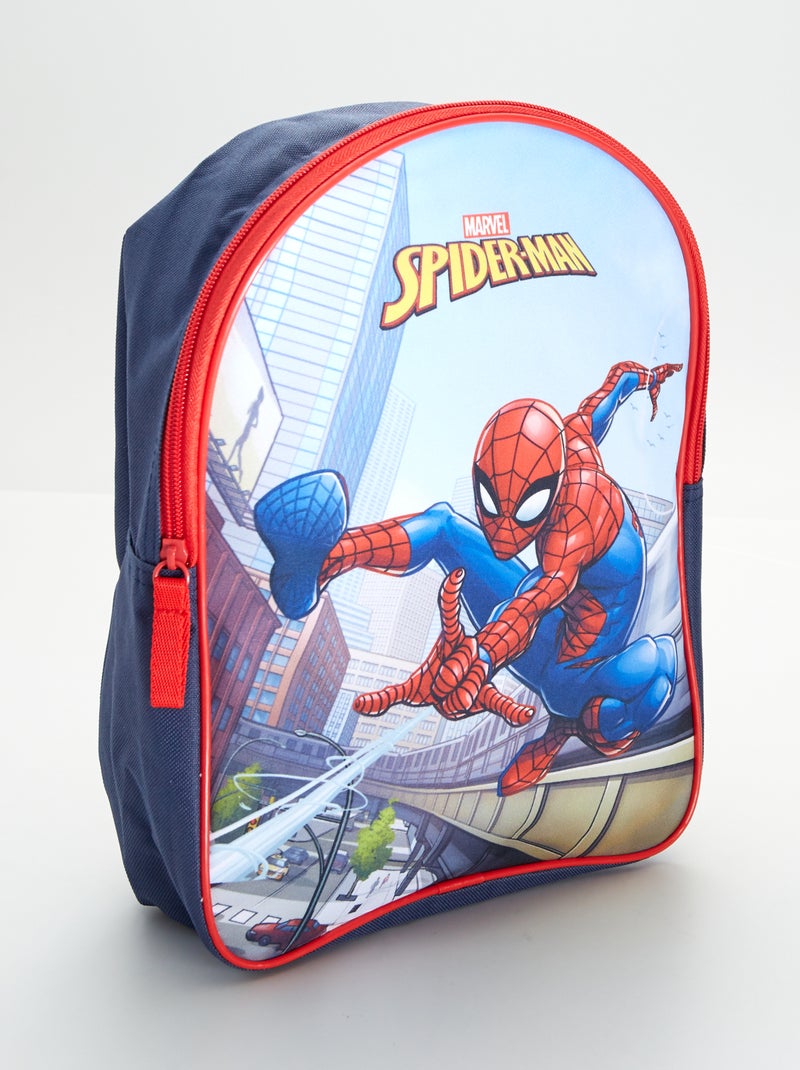 Sac à dos moyen 'Spiderman' Bleu/rouge - Kiabi
