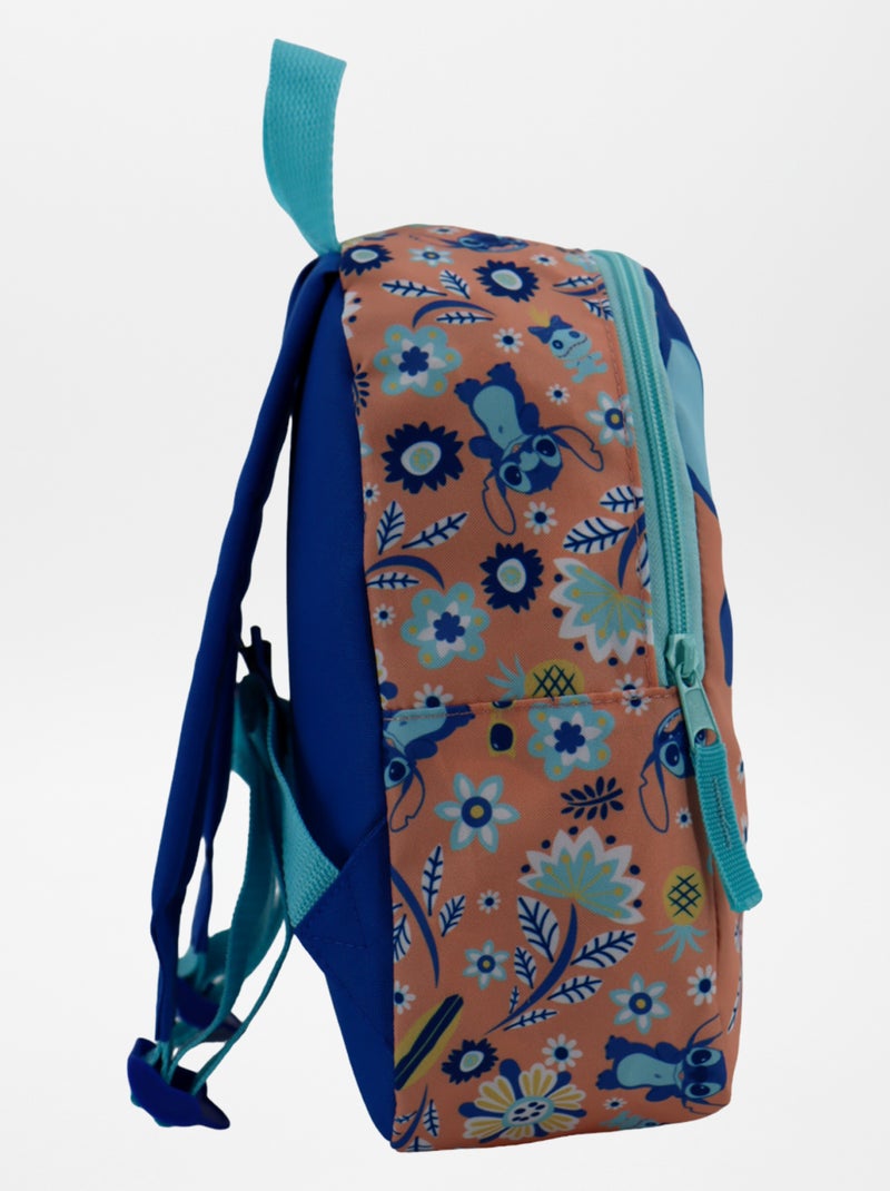 LÄSSIG Sac à Dos Tiny Little Gang - Smile Bleu - Bagagerie enfant - L