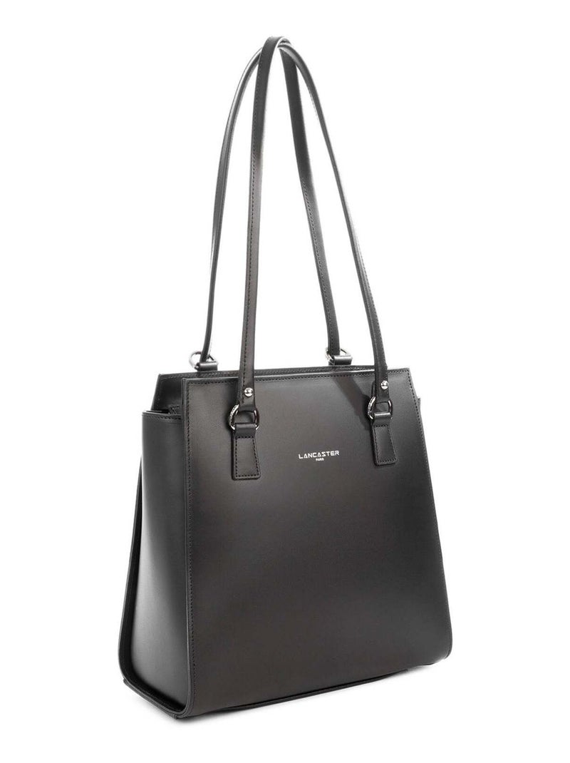 Sac à dos multi-fonction Zippée Smooth Lancaster Noir - Kiabi