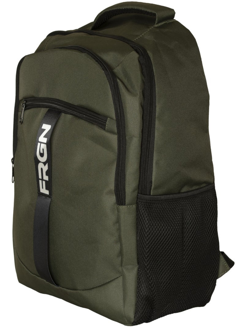 Sac à dos multi-poches 46x30x17cm Street Freegun Vert kaki - Kiabi