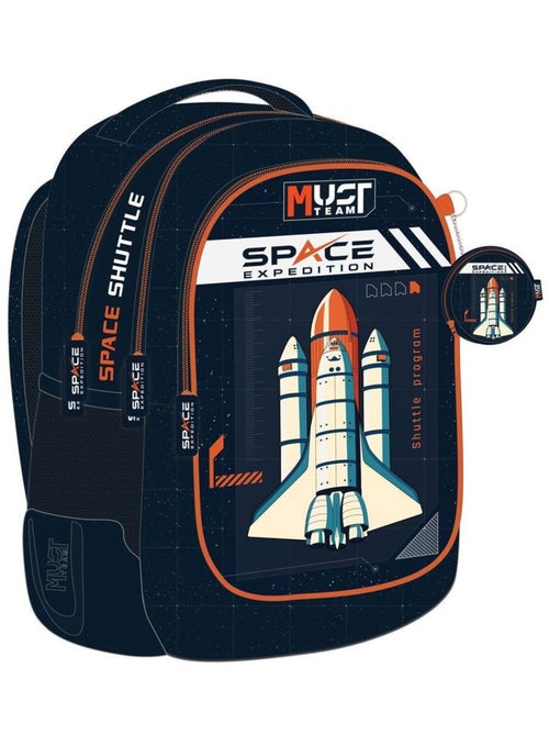 Sac à dos Must Space Expedition 43 cm – 2 compartiments zippés Must - Kiabi
