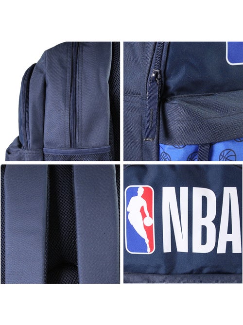 Sac à dos NBA bleu marine 2 compartiments – bagtrotter - Kiabi