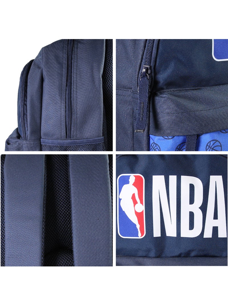 Sac à dos NBA bleu marine 2 compartiments – bagtrotter Bleu - Kiabi