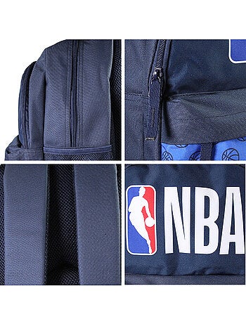 Sac à dos NBA bleu marine 2 compartiments – bagtrotter