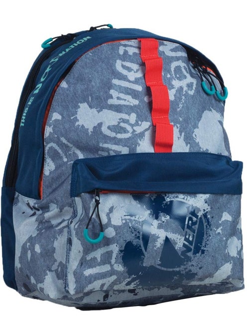 Sac à dos Nerf en textile imprimé camouflage 2 compartiments - Kiabi