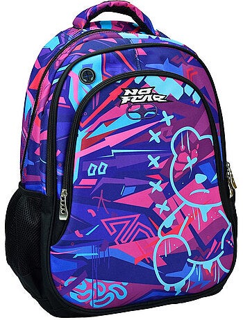 Sac à dos No Fear Bear 48 CM - 2 Cpt