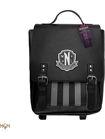 Sac à dos Noir Académie Nevermore - Mercredi