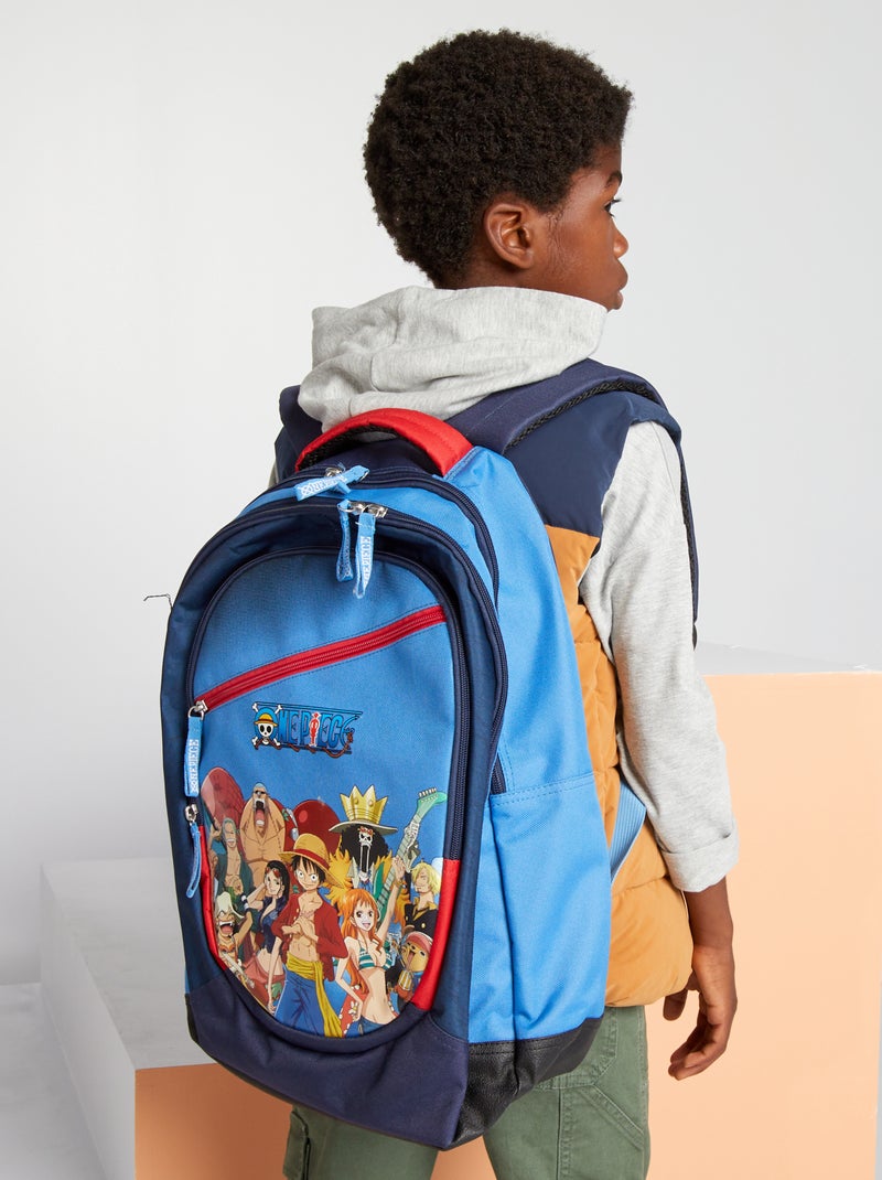 Sac à dos 'One Piece' bleu - Kiabi