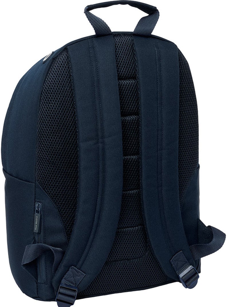 Sac à dos ordinateur 14,1 Real Madrid en polyester 41x31x16 cm Bleu marine - Kiabi