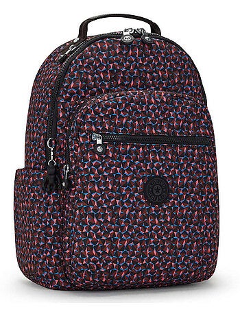 Sac à dos ordinateur kipling seoul happy squares 15 pouces 27 l waterproof