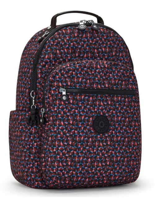 Sac à dos ordinateur Kipling Seoul Happy Squares 15 pouces 27 L waterproof - Kiabi Sac à dos ordinateur Kipling Seoul Happy Squares 15 pouces 27 L waterproof - Kiabi