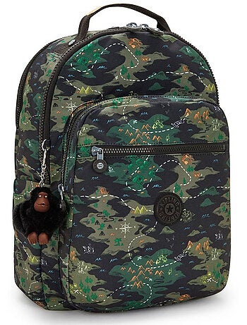 Sac à dos ordinateur KIPLING Seoul Lap 'Camo Treasure' 27L 15 pouces KIPLING