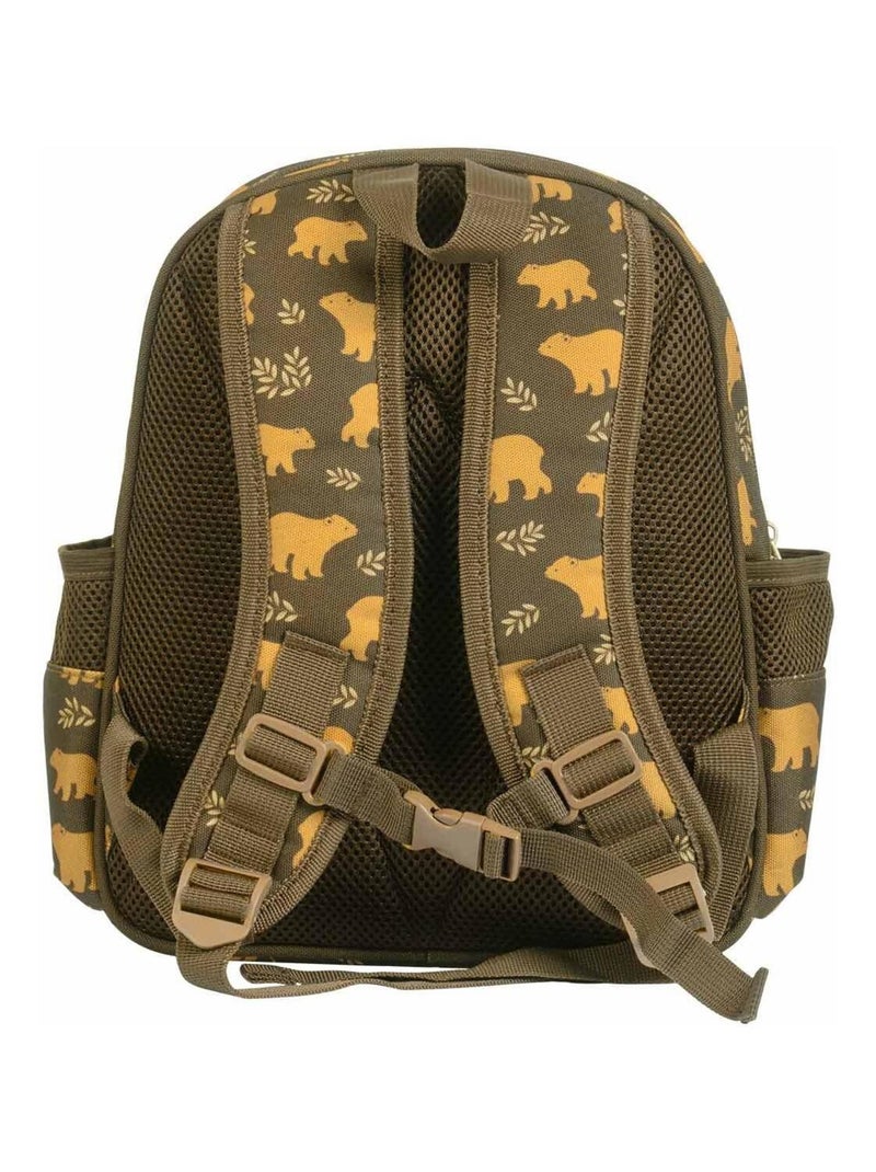 Sac à dos Ours avec poche isotherme Marron - Kiabi