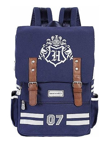 Sac à dos Oxford - Harry Potter Academy - Bleu Foncé - Taille Unique