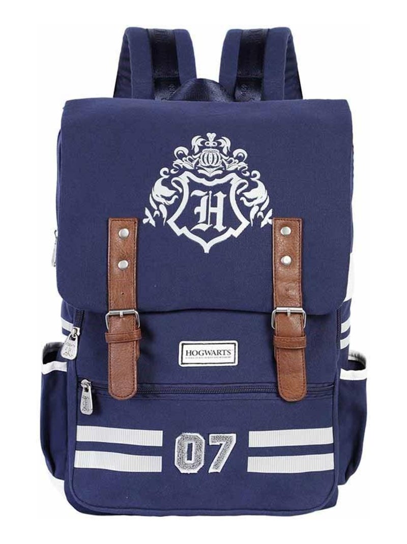 Sac à dos Oxford - Harry Potter Academy Bleu foncé - Kiabi