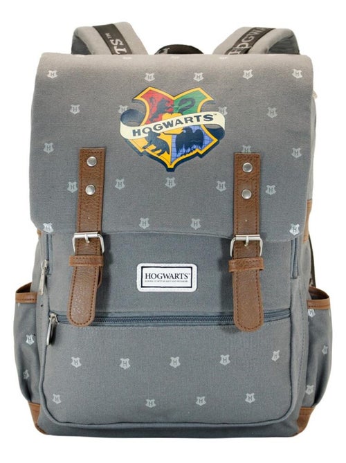 Sac à dos Oxford - Harry Potter Greyly - Gris - Taille Unique - Kiabi