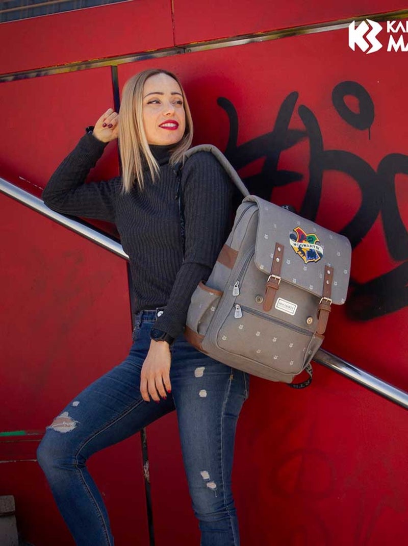 Sac à dos Oxford - Harry Potter Greyly - Gris - Taille Unique Gris - Kiabi