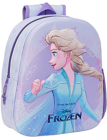 Sac à dos panneau avant laminé 3D La reine des neiges