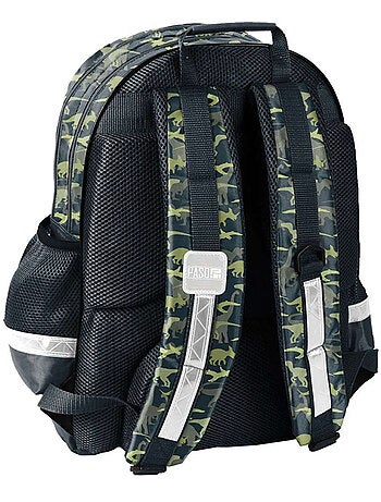 Sac à dos PASO tissu synthétique imprimé dinosaure