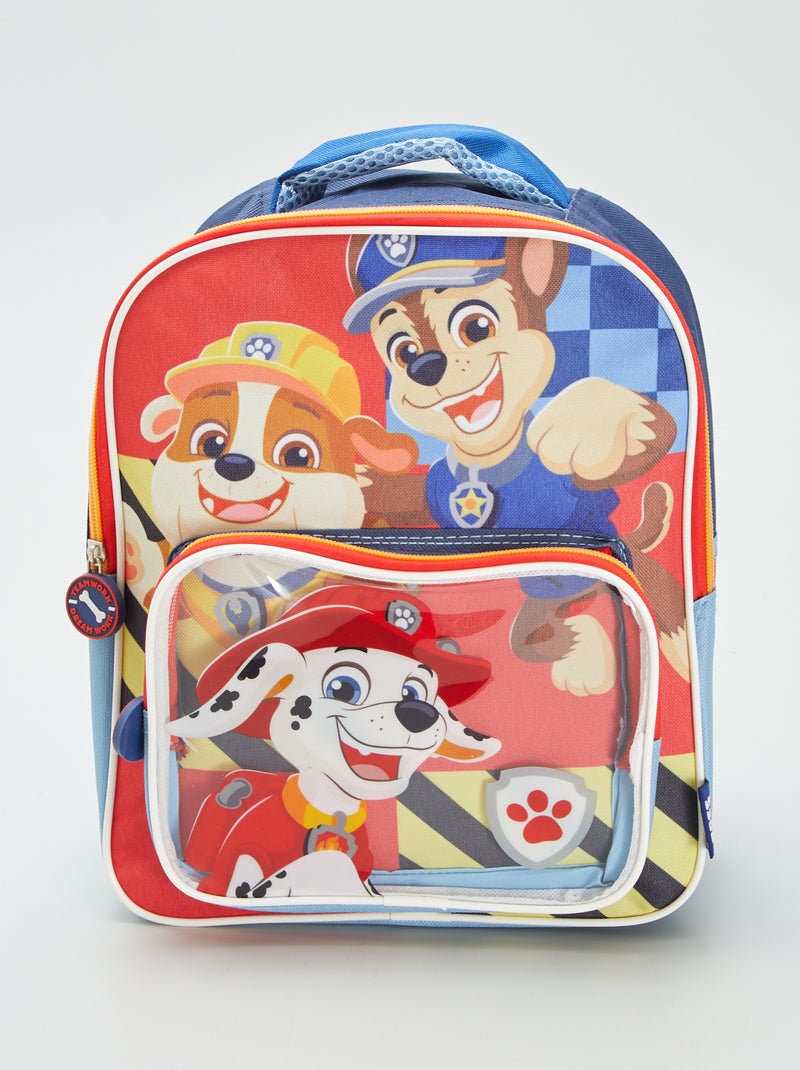 Sac à dos 'Pat Patrouille' Bleu/rouge - Kiabi