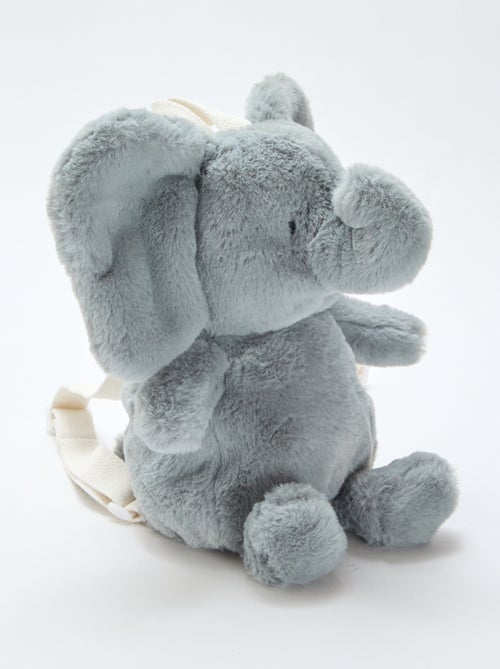Sac à dos peluche 'éléphant' - Kiabi