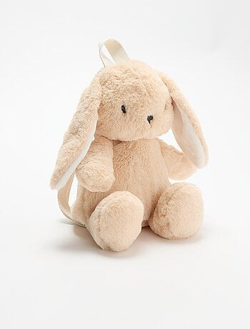 Sac à dos peluche lapin