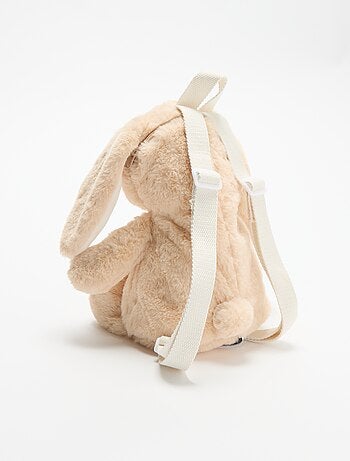 Sac à dos peluche lapin