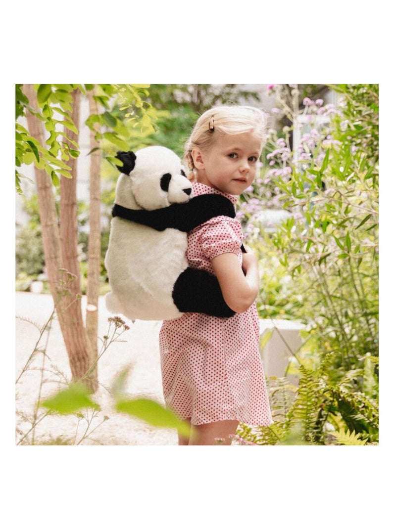 sac à dos peluche panda Bibib & Co Blanc - Kiabi