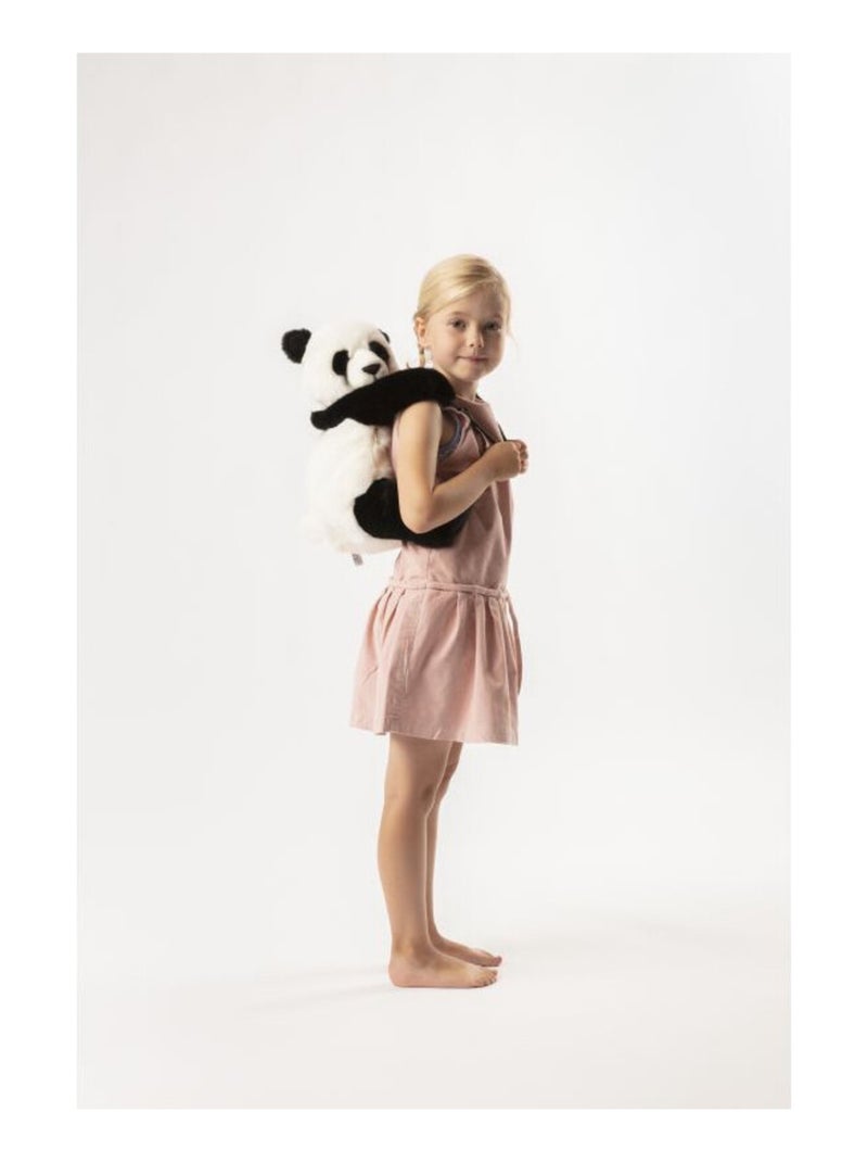 sac à dos peluche panda Bibib & Co Blanc - Kiabi