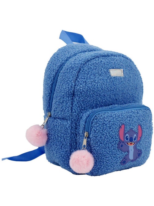 Sac à dos peluche Stitch en teddy fleece Jacob Company - Kiabi
