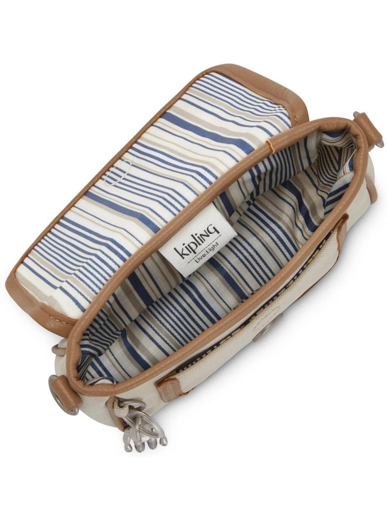 Sac à dos – Petit avec bandoulière INAKI S convertible en banane – Kipling Blanc Marron - Kiabi