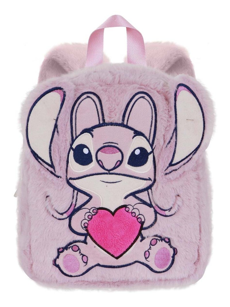 Sac à dos Plush - Disney Lilo et Stitch Angel Heart - Rose - Taille Unique Rose - Kiabi
