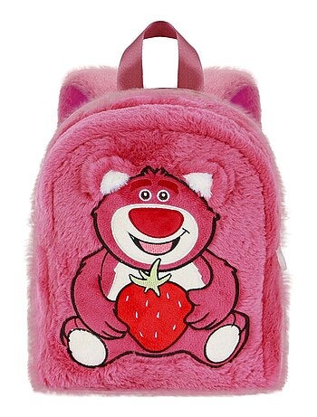 Sac à dos Plush - Disney Ours Lotso Strawberry - Rose - Taille Unique
